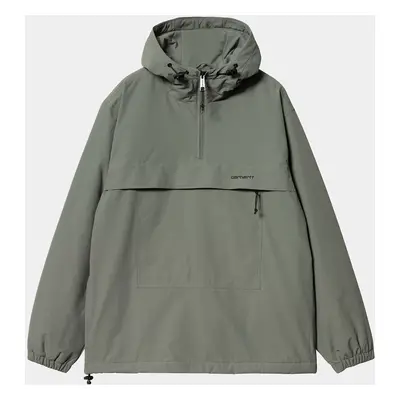 Carhartt WIP Windbreaker Pullover (Winter) - Smoke Green / Black