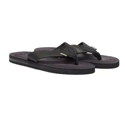 Barbour Toeman Herren Schwarz Flip Flops