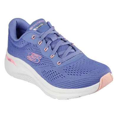 Skechers Arch Fit 2.0 Big League Damen Textil Sneaker in Blau/Rosa