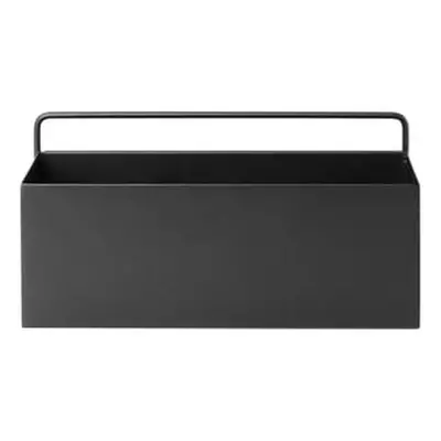 Ferm Living - Wandablage Plant Box - Schwarz - epoxy-beschichtetes Metall - Designer Trine Ander