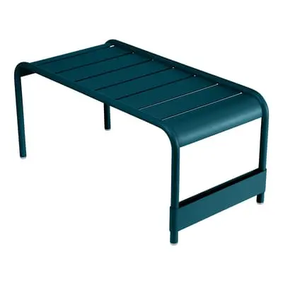 Fermob - Couchtisch Luxembourg - Blau - lackiertes Aluminium - Designer Frédéric Sofia