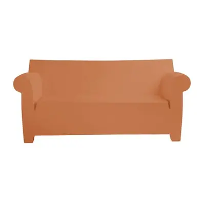 Kartell - Gartensofa 2-Sitzer Bubble Club - Orange - Polypropylen - Designer Philippe Starck