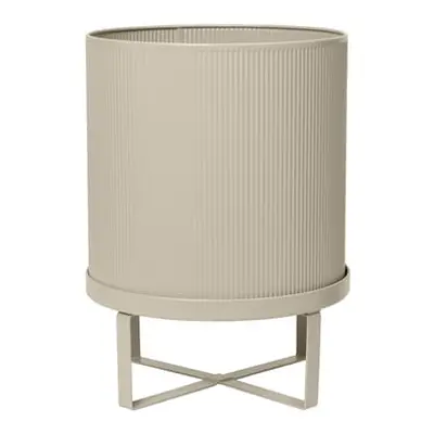 Ferm Living - Blumentopf Bau - Beige - galvanisierter Stahl - Designer Herman Studio