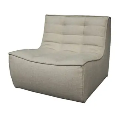 Ethnicraft - Sofa modulierbar N701 - Beige - Schaumstoff - Designer Jacques Deneef