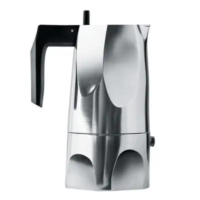 Alessi - italienischer Kaffeebereiter Ossidiana - Metall - Gussaluminium - Designer Mario Trimar