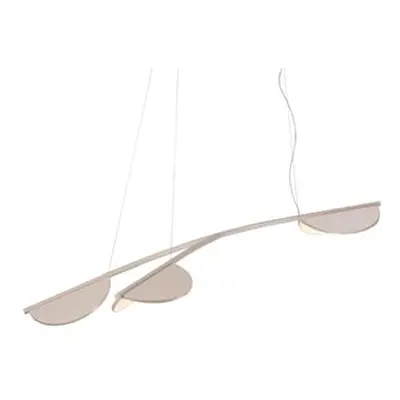 Flos - Pendelleuchte Almendra - Beige - bemaltes Aluminium - Designer Patricia Urquiola