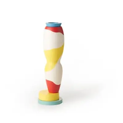 Bitossi Home - Vase Projet Memphis - Gelb - Keramik - Designer George Sowden