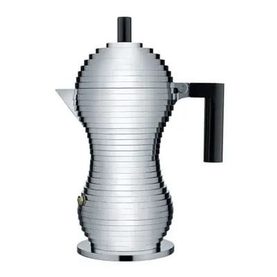 Alessi - italienischer Kaffeebereiter Pulcina - Metall - Gussaluminium - Designer Michele de Luc