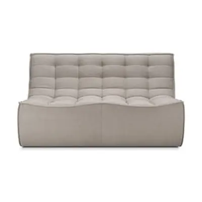 Ethnicraft - Sofa 2 Sitzer N701 - Designer Jacques Deneef