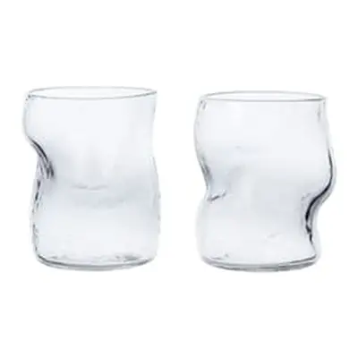 Ferm Living - Glas Dimple - Transparent - Kork - Designer Trine Andersen