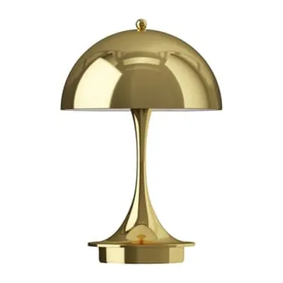 Louis Poulsen - Kabellose, wiederaufladbare Außenlampe Panthella - Gold - Polykarbonat - Designe