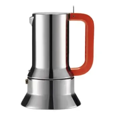 Alessi - italienischer Kaffeebereiter 9090 - Metall - Stahl, magnetisch - Designer Richard Sappe