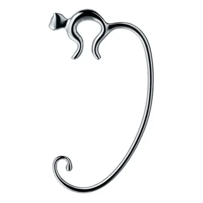 Alessi - Zusammenklappbare Bank Accroche-sac - Metall - polierter rostfreier Stahl - Designer Fr