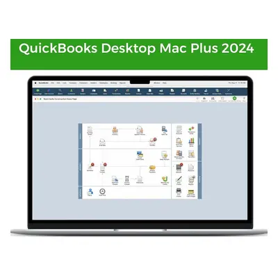 Quickbooks Desktop Plus for Mac US Key (1 Year / PC)