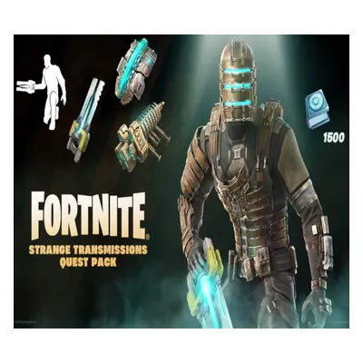 Fortnite - Strange Transmissions Quest Pack + 1,500 V-Bucks Challenge DLC BR XBOX One / Xbox Ser