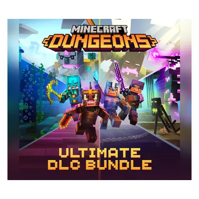 Minecraft Dungeons Ultimate DLC Bundle PC Windows CD Key