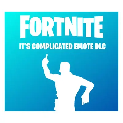 Fortnite - It's Complicated Emote DLC Epic Games CD Key