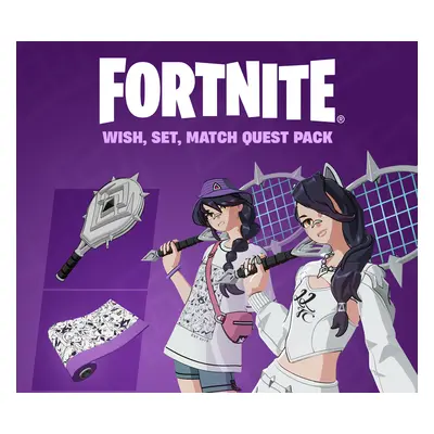 Fortnite - Wish, Set, Match Quest Pack DLC US XBOX One / Xbox Series X|S CD Key