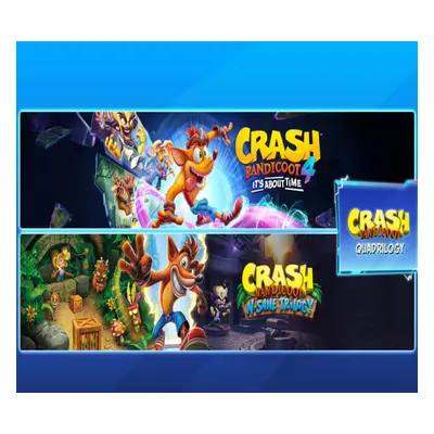 Crash Bandicoot Quadrilogy Bundle PS4 Account