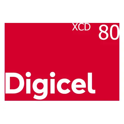 Digicel EC$80 Mobile Top-up DM