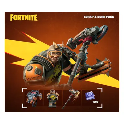 Fortnite - Scrap & Burn Pack DLC EU XBOX One / Xbox Series X|S CD Key