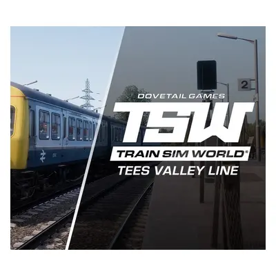 Train Sim World 2: Tees Valley Line: Darlington – Saltburn-by-the-Sea Route Add-On DLC Steam CD 