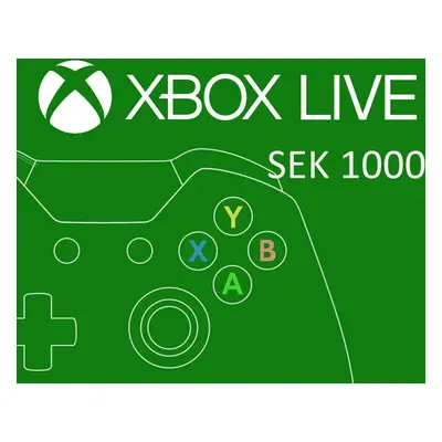 XBOX Live SEK Prepaid Card SE