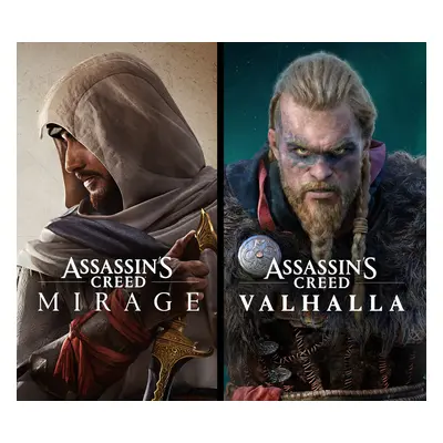 Assassin's Creed Mirage & Assassin's Creed Valhalla Bundle XBOX One / Xbox Series X|S Account