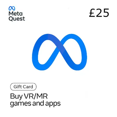 Meta Quest £25 Gift Card UK