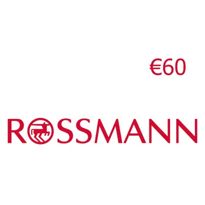 Rossmann €60 Gift Card DE