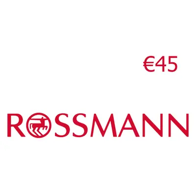 Rossmann €45 Gift Card DE