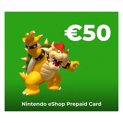 Nintendo eShop Prepaid Card €50 AT Key