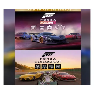 Forza Motorsport and Forza Horizon Premium Editions Bundle EU XBOX One / Xbox Series X|S / Windo