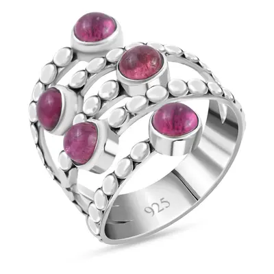 Royal Bali Kollektion - rosa Turmalin-Ring 925 Silber ca. 3 07 ct