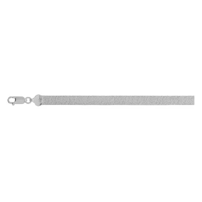 Italienisches flaches Fischgrät-Armband 19 cm - 8 78g