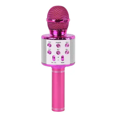 Multifunktions Karaoke Mikrofon und Bluetooth Lautsprecher mit sprachgesteuerten LED - Lichter u