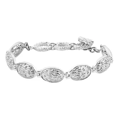 Royal Bali Kollektion- Geprägtes Münz-Armband