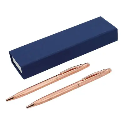 2er Set Kristall Stift Bronze