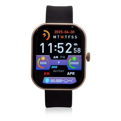 G21 Smartwatch 2.01 Zoll HD Display Herzfrequenz- Blutdruck- und Blutsauerstoffmessung Goldenes 
