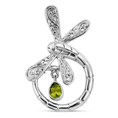 Royal Bali Kollektion - Natürlicher Peridot Anhänger 0.72 Ct.
