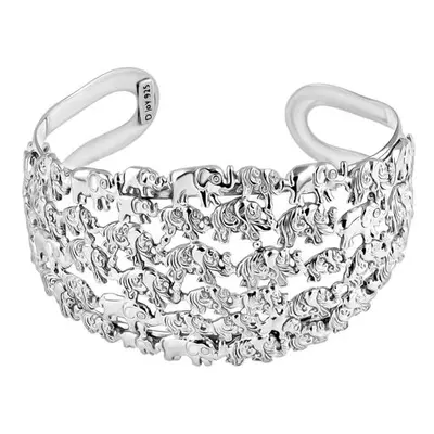 Royal Bali - 925 Silber Armreif ca. 19 cm ca. 32 46g