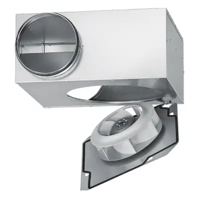 Helios SVR 100 C SlimVent - Radialventilator, Nachfolger v.SVV 100 B - 02658