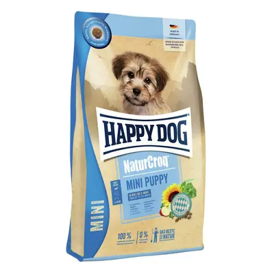 HAPPY DOG NaturCroq Mini Puppy Hundetrockenfutter Sparpaket 2 x 4 Kilogramm