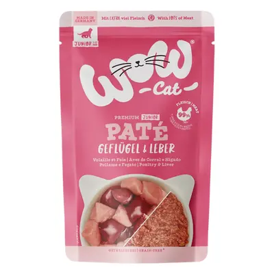 WOW Cat 125g Junior Geflügel&Leber