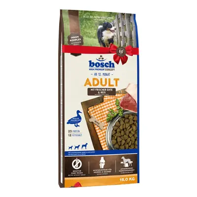 Bosch Adult Ente/Reis Hundetrockenfutter 15 Kilogramm