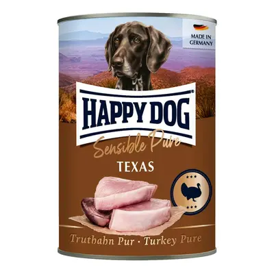 HAPPY DOG 400 Gramm Hundenassfutter 12 x 400 Gramm Känguru Pur