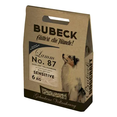 Bubeck Nr. 87 Sensitive Lammfleisch mit Gerste und Reis Hundetrockenfutter 6 Kilogramm