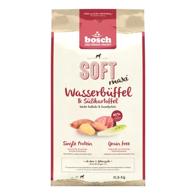 Bosch SOFT Maxi Wasserbüffel & Süßkartoffel Hundetrockenfutter 12,5 Kilogramm