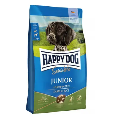 HAPPY DOG Sensible Junior Lamm & Reis Hundetrockenfutter 10 Kilogramm