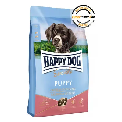 HAPPY DOG Sensitive Puppy Lachs & Kartoffel Hundetrockenfutter 4 Kilogramm